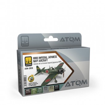 AMMO ATOM-20928 ATOM WWII Imperial Japanese Navy Aircraft Set