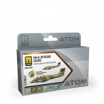 AMMO ATOM-20936 ATOM FAA IA-58 Pucara Colors Set