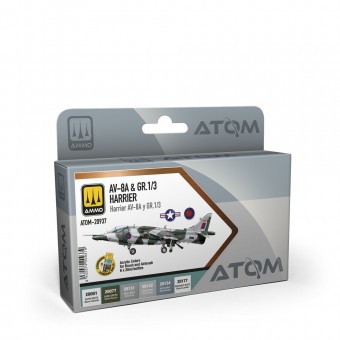 AMMO ATOM-20937 ATOM AV-8A & Gr.1/3 Harrier Set