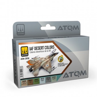 AMMO ATOM-20938 ATOM IAF Desert Colors Set