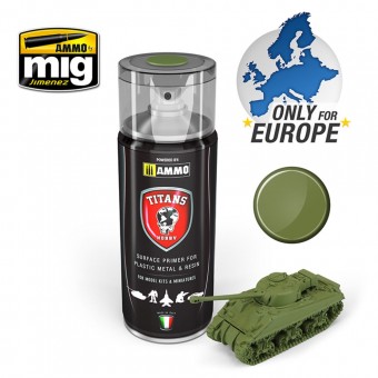 AMMO TTH108 TITANS HOBBY Military Green Matt Primer