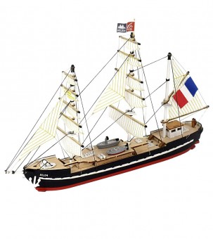 Artesania Latina 17001 1:160 Training Ship Belem Easy Kit - Wooden Model Ship with Paints