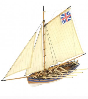 Artesania Latina 19004-N 1:25 New Jolly Boat HMS Bounty - Wooden Model Ship Kit