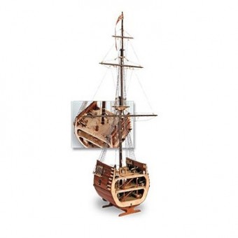 Artesania Latina 20403 1:50 The Section of San Francisco - Wooden Model Ship Kit
