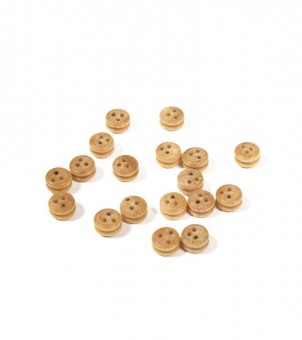 Artesania Latina 8504 Dead Eye Wooden Boxwood Dia. 5 mm (18 pcs.) for Naval Modeling