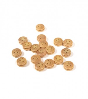 Artesania Latina 8505 Dead Eye Wooden Boxwood Dia. 7 mm (18 pcs.) for Naval Modeling