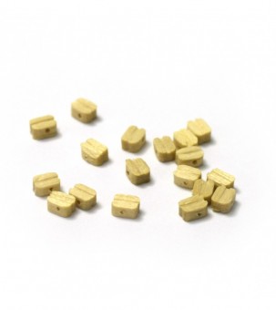 Artesania Latina 8510 Single Block In Boxwood 2 mm (18 pcs.) for Model Ships