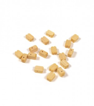 Artesania Latina 8514 Single Block In Boxwood 6 mm (18 pcs.) for Model Ships