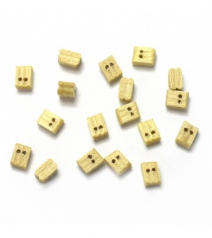 Artesania Latina 8519 Double Block In Boxwood 3 mm (18 pcs.) for Model Ships