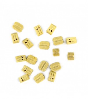 Artesania Latina 8520 Double Block In Boxwood 4 mm (18 pcs.) for Model Ships