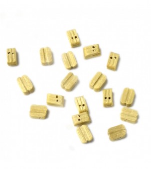 Artesania Latina 8521 Double Block In Boxwood 5 mm (18 pcs.) for Model Ships