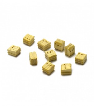 Artesania Latina 8531 Triple Block in Boxwood 5 mm (10 pcs.) for Model Ships