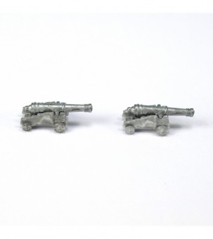 Artesania Latina 8722 Cannon with Carriage 25 mm (2 Units)