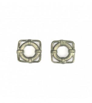 Artesania Latina 8750 Lifebelt in Metal 22x22 mm (2 Units) for Ship Modeling