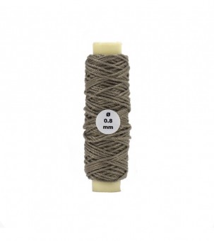 Artesania Latina 8804 Cotton Thread: Beige Diameter 0.80 mm and Length 10 meters