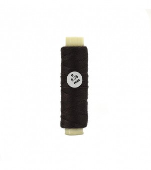 Artesania Latina 8806 Cotton Thread: Brown Diameter 0.25 mm and Length 30 meters
