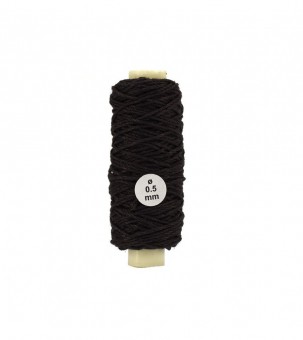 Artesania Latina 8807 Cotton Thread: Brown Diameter 0.50 mm and Length 20 meters
