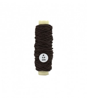 Artesania Latina 8808 Cotton Thread: Brown Diameter 0.80 mm and Length 10 meters