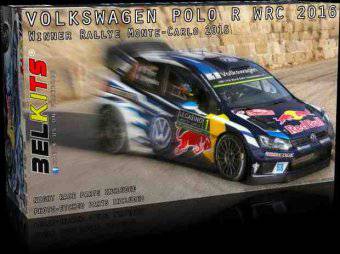BELKITS BEL011 VW POLO R WRC Monte Carlo 2016 1:24