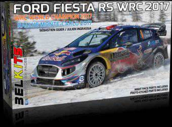 BELKITS BEL012 Ford Fiesta RS WRC 2017 World Champion 2017, S.Ogier 1:24
