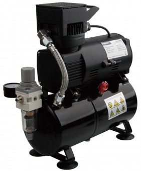Bida AG-426 Airgoo Premium Aibrush Compressor AG-426 with Double Cooling Fans and Air Tank