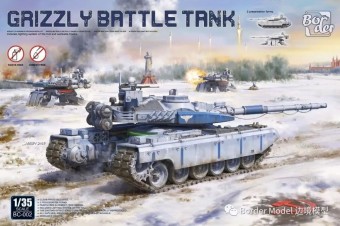 Border Model BC-002 Grizzly Battle Tank 1:35