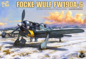 Border Model BF-003 Focke-Wulf FW190A-6 w/WGr.21 & Full Engine and Weapon Interior 1:35