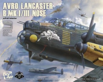 Border Model BF-008 NOSE of Avro Lancaster B Mk.I/III w/ Full Interior 1:32
