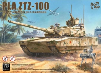 Border Model BN-001 PLA ZTZ-100 (Cement Free) 1:35