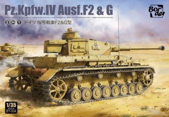 Border Model BT-004 Pz.Kpfw.IV Ausf. F2 & G 1:35