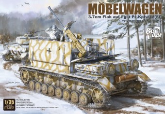 Border Model BT-007 Mobelwagen 3.7 cm Flak auf Fgst Pz.Kpfw.IV[Sf] 1:35