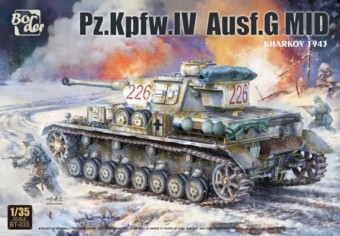 Border Model BT-033 Pz.Kpfw.IV Ausf. G MID Kharkov 1943 1:35