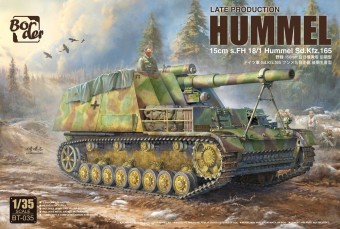 Border Model BT-035 Hummel Sd.Kfz.165 15 cm s.FH 18/1 Late Production 1:35