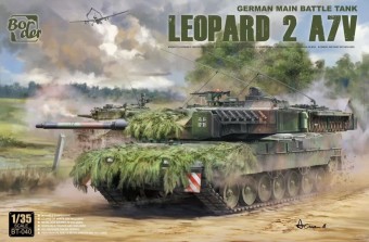 Border Model BT-040 Leopard 2 A7V German MBT 1:35