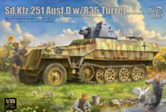 Border Model BT-042 Sd.Kfz.251 Ausf.D w/ R35 Turret 1:35