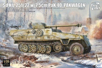 Border Model BT-043 Sd.Kfz.251/22 w/ 7,5 cm PaK 40 Pakwagen 1:35