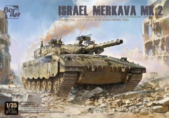 Border Model BT-055 Israel Merkava Mk.2 w/ Full Interior & Workable Tracks 1:35