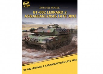 Border Model BT002 LEOPARD 2 A5/A6/EARLY A6 3-in-1 1:35