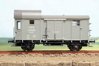 Brawa 49427 Vagon insotire tren marfa Gb, CFR, epoca IIIa