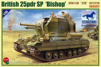 Bronco Models CB35077 Valentine SPG Bishop 1:35
