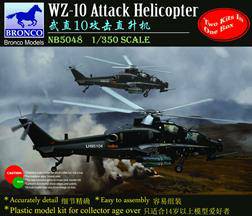 Bronco Models NB5048 WZ-10 Attack Helicopte 1:350