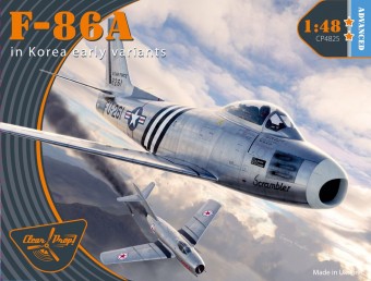 Clear Prop CP4825 F-86A in Korea early variants 1:48