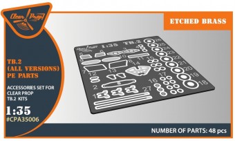 Clear Prop CPA35006 TB.2 PE parts for CP kit 1:35
