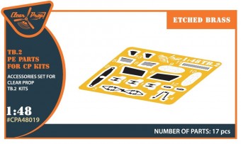 Clear Prop CPA48019 TB.2 PE parts for CP kits 1:48