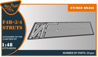 Clear Prop CPA48094 F4B-3/4 Strubs for CP kits 1:48