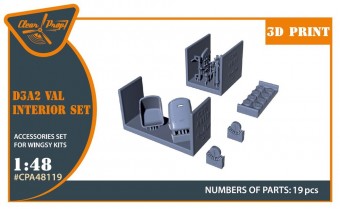 Clear Prop CPA48119 D3A2 VAL interior set for Wingsy Kits 1:48