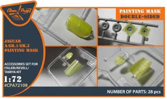 Clear Prop CPA72109 Jaguar A/GR.1/GR.3 painting mask for Italeri/Revell/Tamiya kits 1:72
