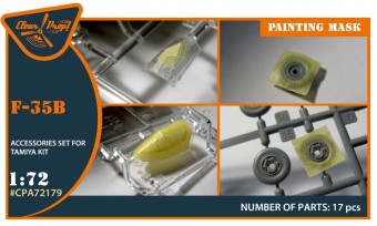 Clear Prop CPA72179 F-35B painting mask for Tamiya kit 1:72