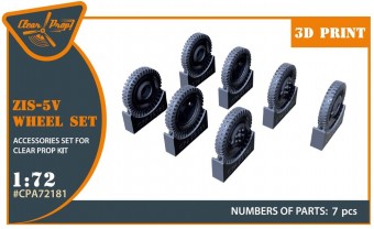Clear Prop CPA72181 ZiS-5V wheel set 1:72