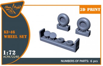 Clear Prop CPA72240 Ki-46 Wheel set 1:72